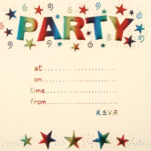 Party Invitation Assorted