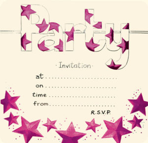 Star Party Invitation