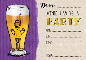Party Invite - Beer