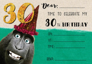 30th Birthday Ape