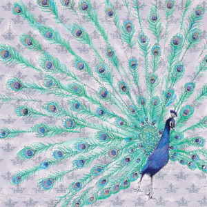 Fay's Studio Cards-Peacock