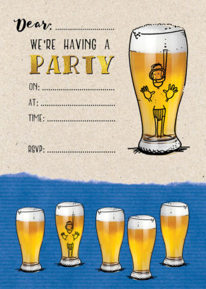 Party Invite - Beer