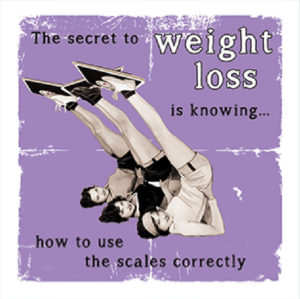 Weight loss Fridge Magnet