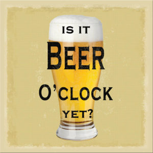 Beer O'Clock  Plaque