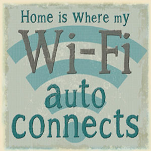 Wi-Fi Plaque