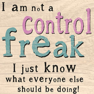 Control Freak Plaque